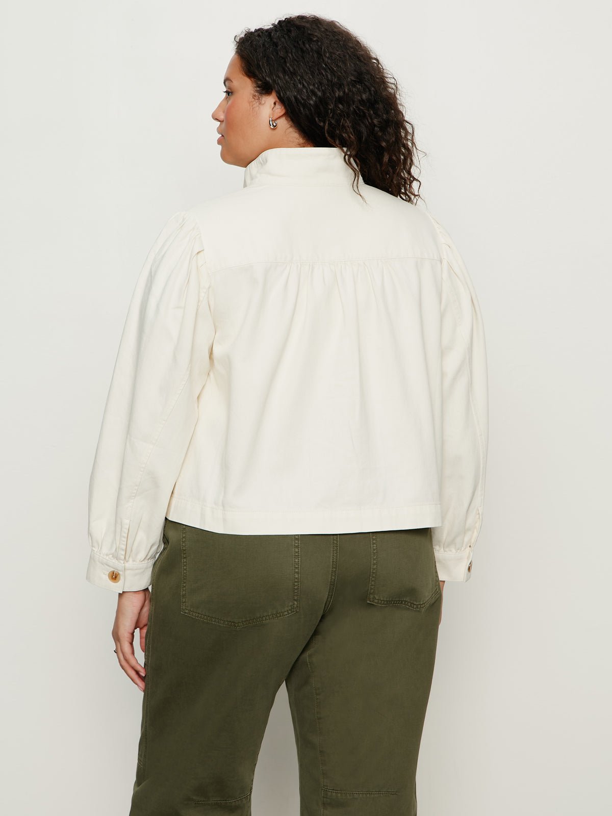 Charlotte Twill Jacket Collagen Extended Sizing - Sanctuary Clothing