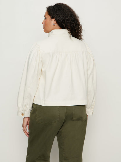 Charlotte Twill Jacket Collagen Extended Sizing - Sanctuary Clothing