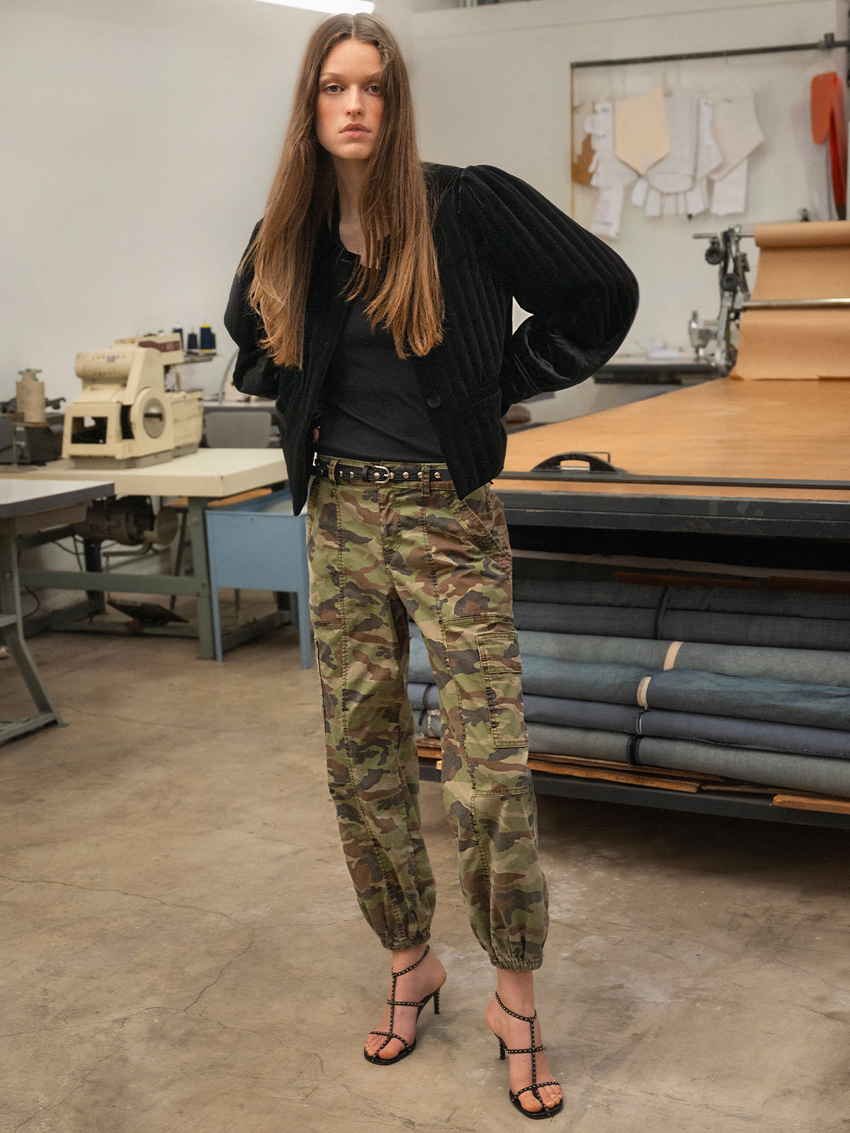 Vista Pant Roam Camo - Sanctuary Clothing