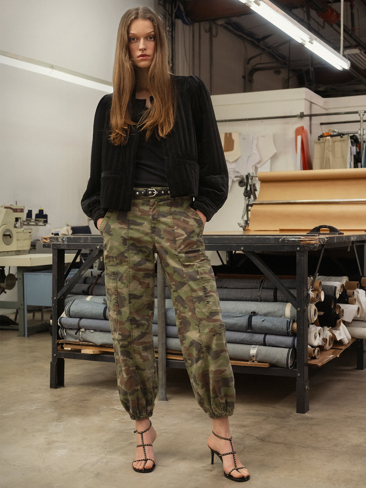 Vista Pant Roam Camo - Sanctuary Clothing