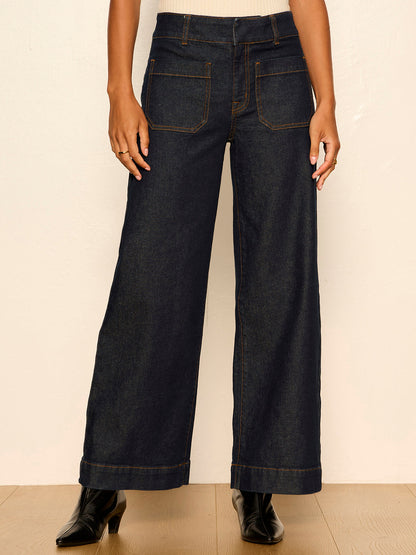 Chelsea Wide Leg Jean Too Much - Sanctuary Clothing