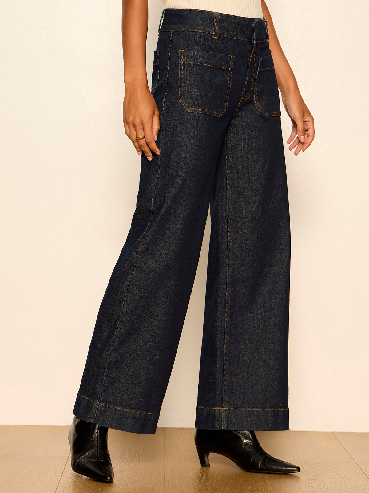 Chelsea Wide Leg Jean Too Much - Sanctuary Clothing