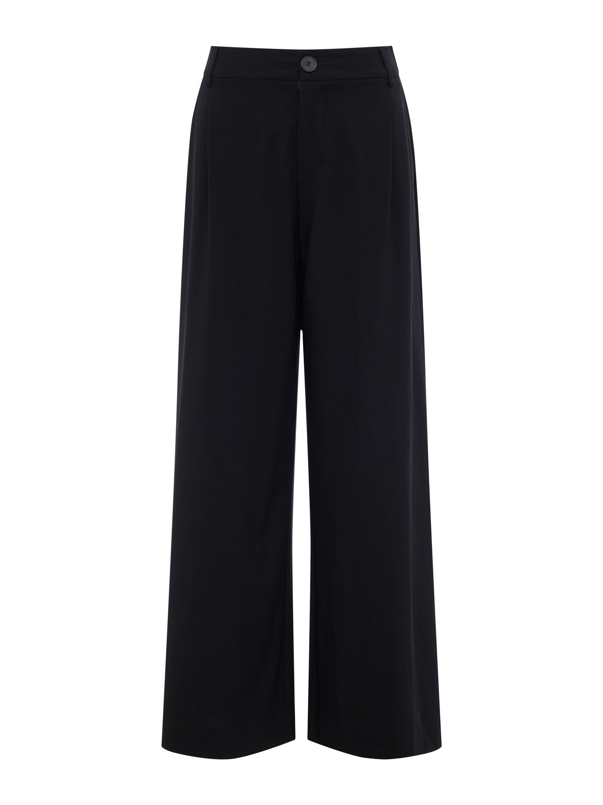 REESE WIDE LEG TROUSER BLACK - Sanctuary Clothing