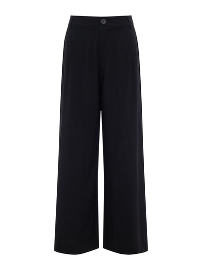 REESE WIDE LEG TROUSER BLACK - Sanctuary Clothing