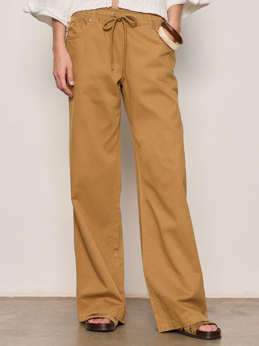 ALL ABOARD PANT WASHED CUMIN - Sanctuary Clothing
