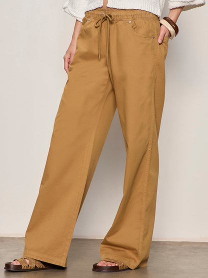 ALL ABOARD PANT WASHED CUMIN - Sanctuary Clothing