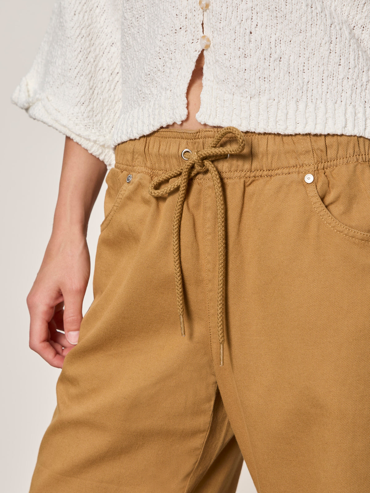ALL ABOARD PANT WASHED CUMIN - Sanctuary Clothing