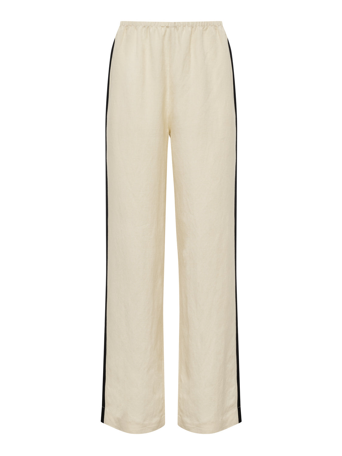 CASUAL TRACK PANT SUMMER SAND / BLACK - Sanctuary Clothing