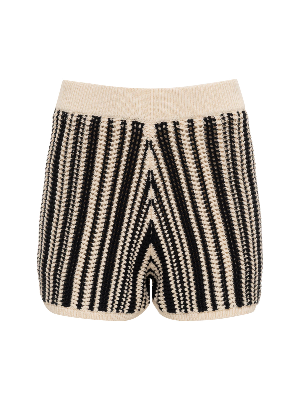 NATURAL STATE OPENWORK SHORT CABANA STRIPE - Sanctuary Clothing