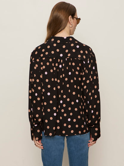 Colette Silk Shirt Popspot - Sanctuary Clothing