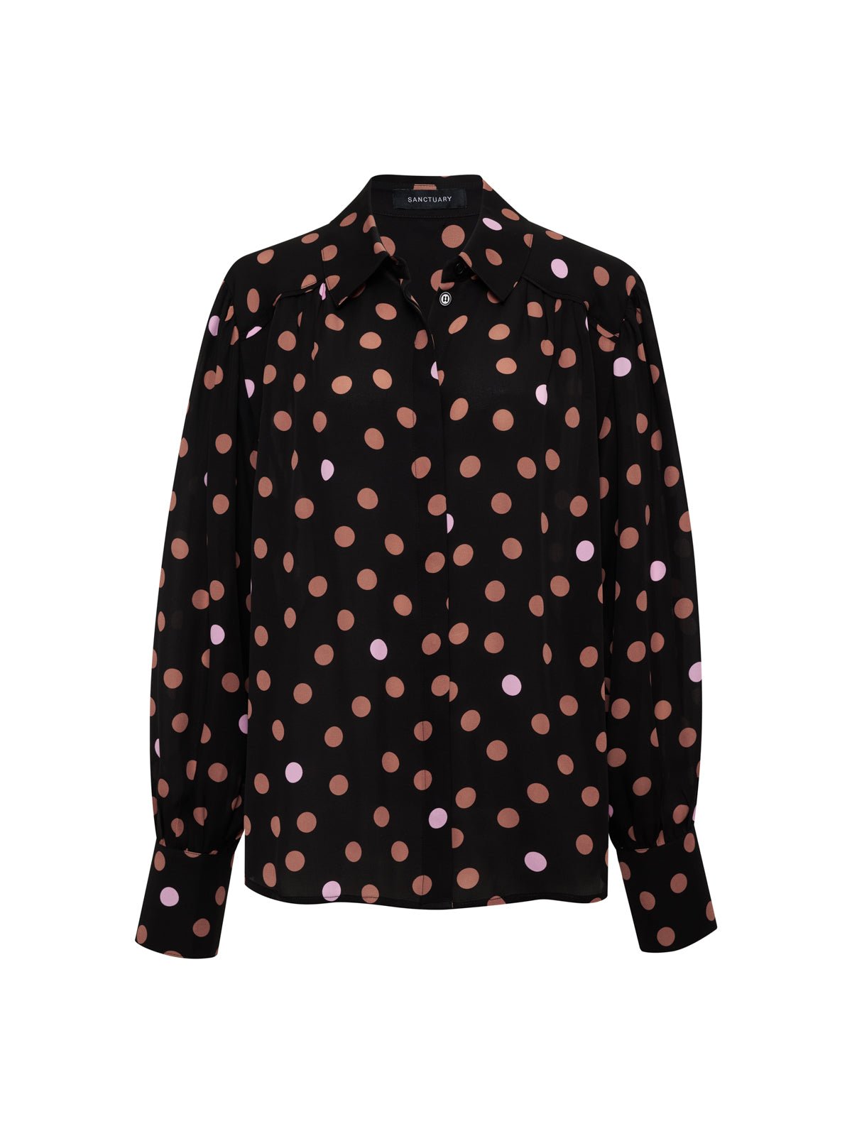 Colette Silk Shirt Popspot - Sanctuary Clothing