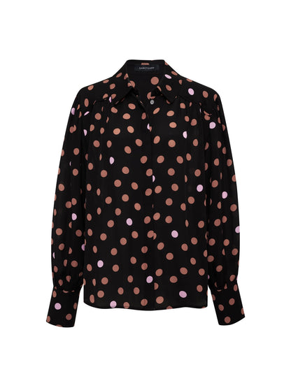 Colette Silk Shirt Popspot - Sanctuary Clothing