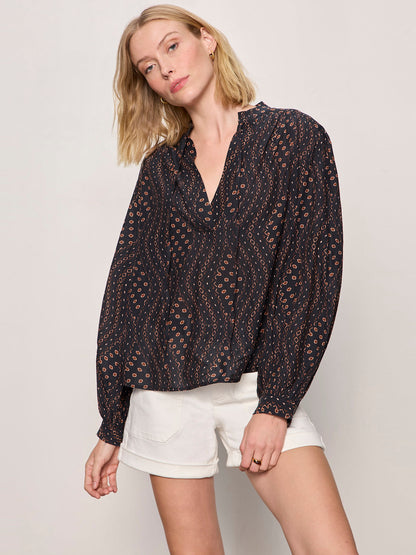 JOYRIDE RELAXED VOLUME BLOUSE RHYTHMIC - Sanctuary Clothing