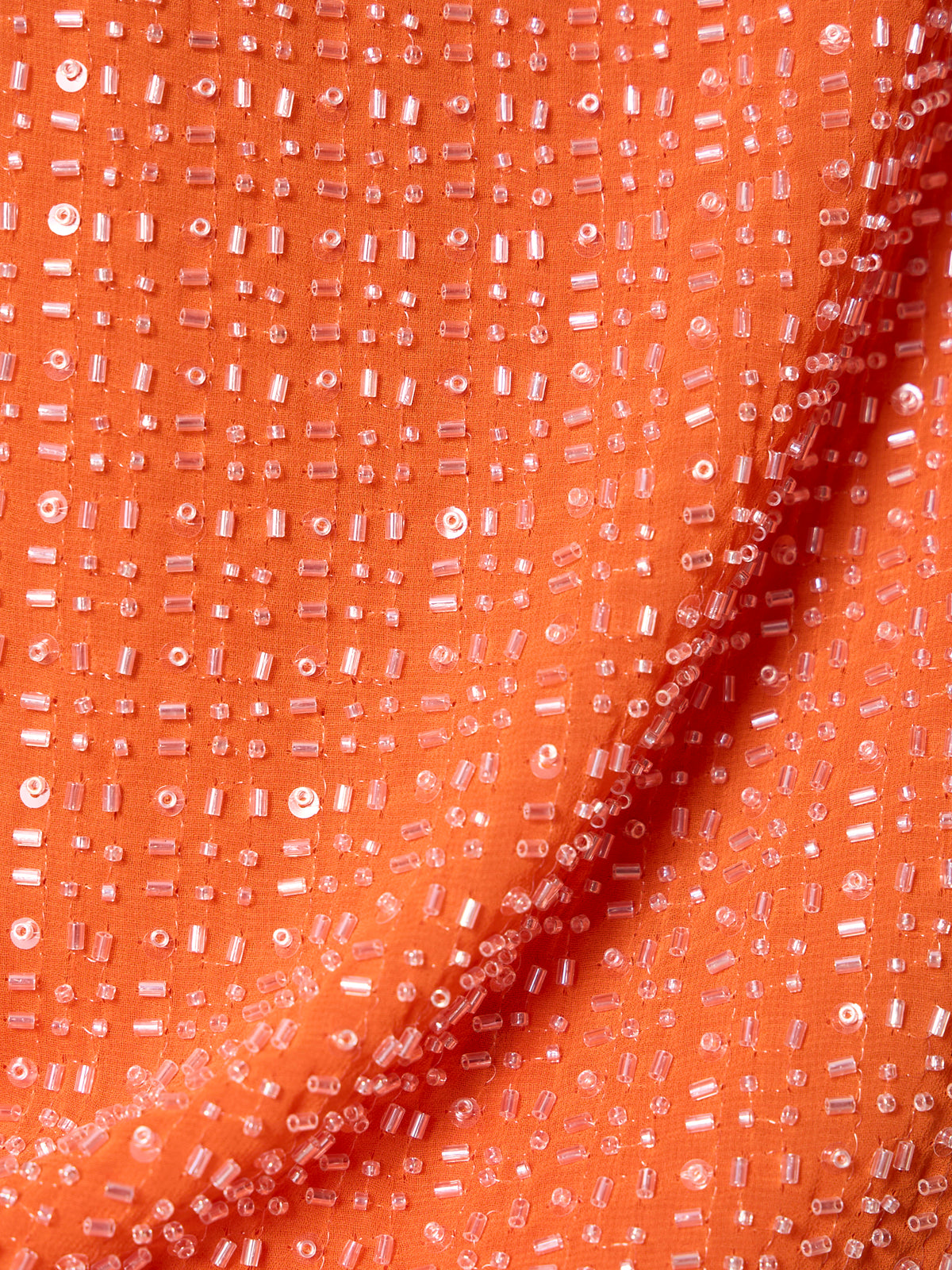 THE BECOMING BEAD SHELL HIBISCUS ORANGE - Sanctuary Clothing