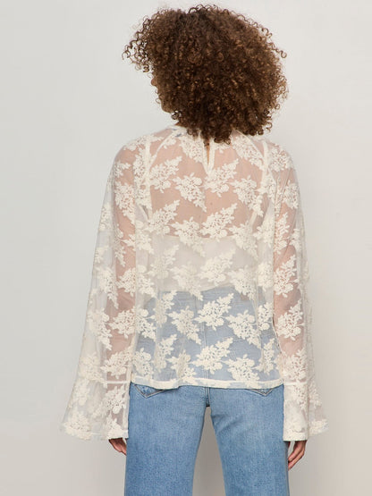 BOHO LACE TOP VINTAGE IVORY - Sanctuary Clothing