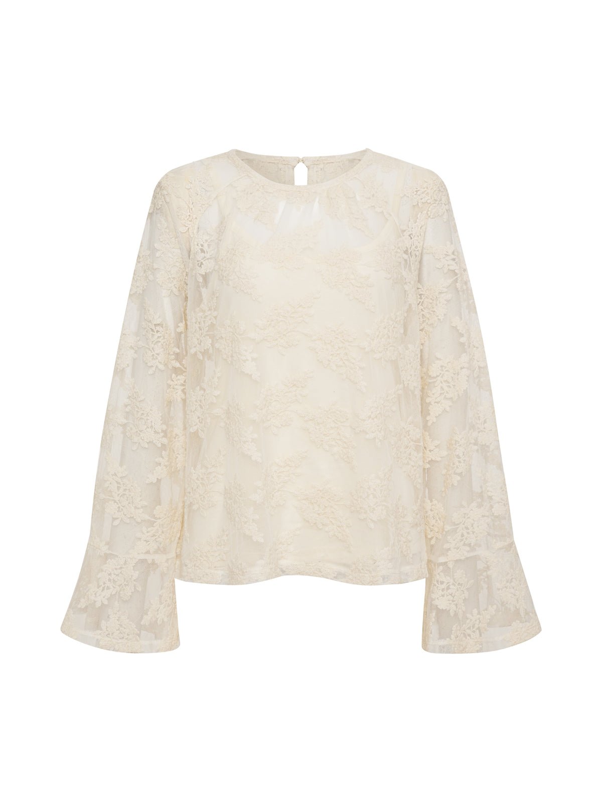 BOHO LACE TOP VINTAGE IVORY - Sanctuary Clothing
