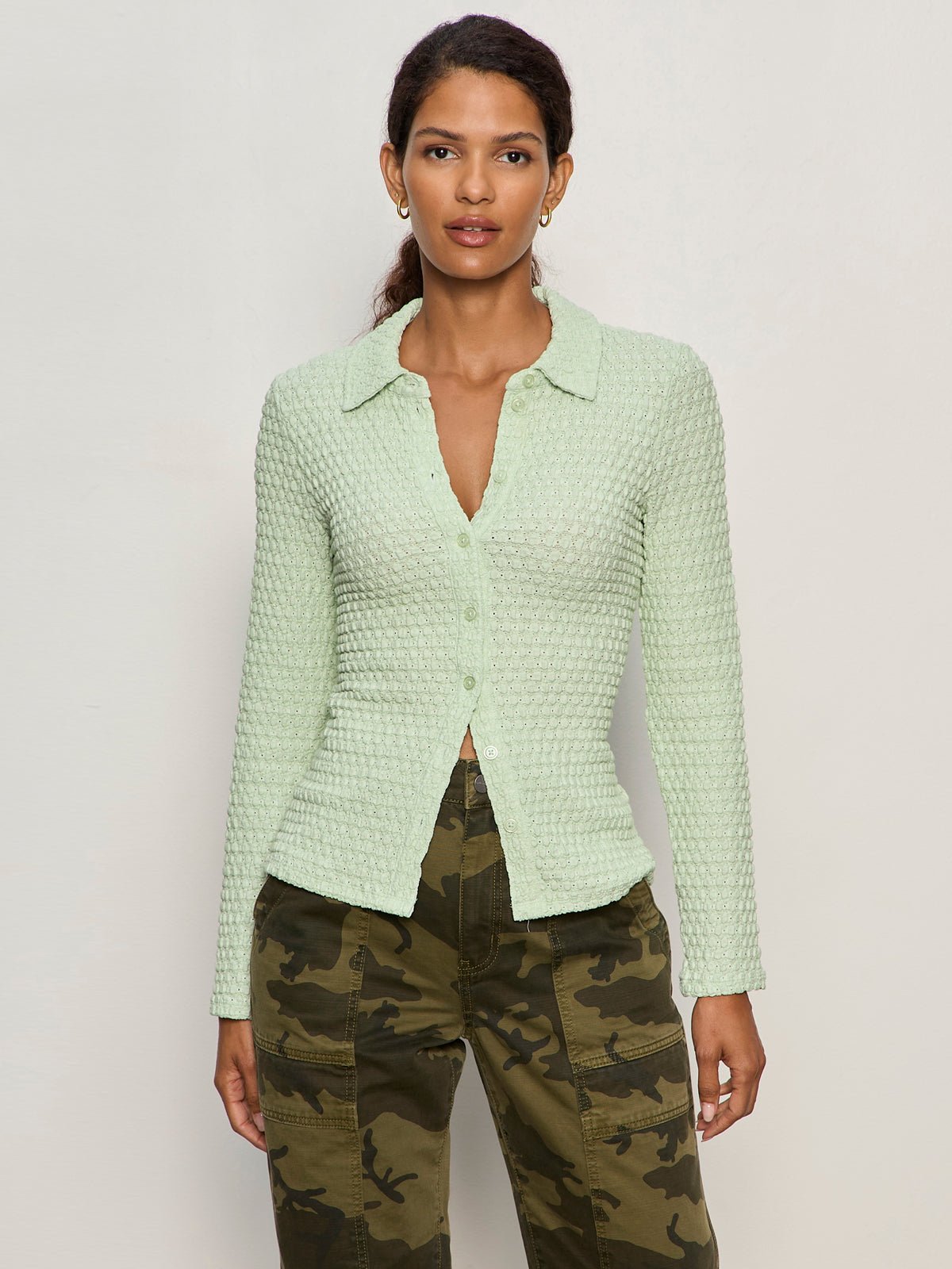 DREAMER SHIRT DETOX GREEN - Sanctuary Clothing