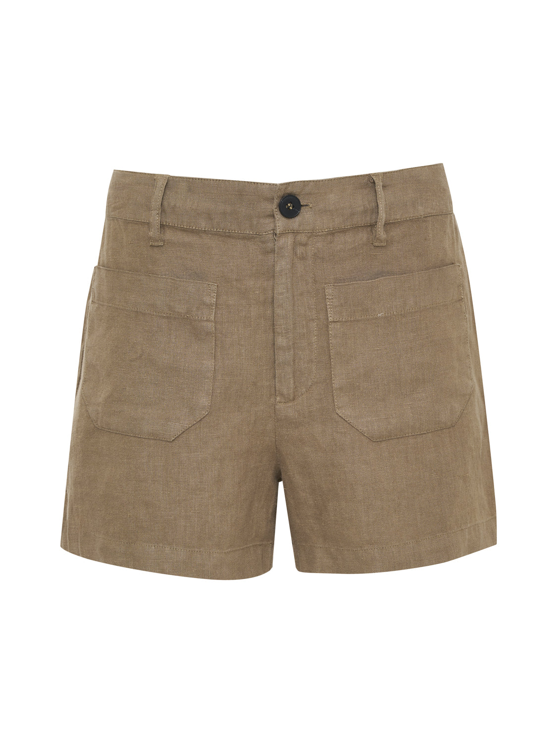 LINEN MARINE SHORT TIMBER - Sanctuary Clothing
