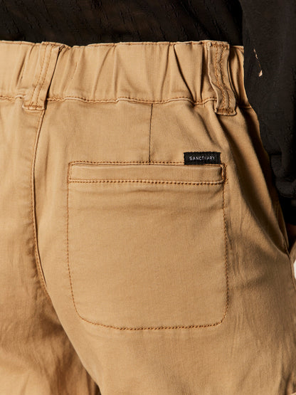 WANDER ON SHORT WASHED CARTOUCHE - Sanctuary Clothing