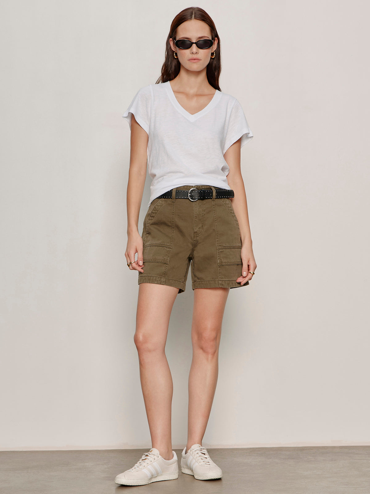 BOYFRIEND UTILITY SHORT BURNT OLIVE - Sanctuary Clothing