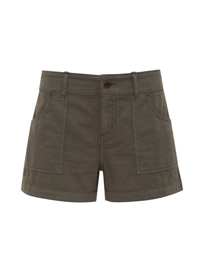 FABLE SHORT VINTAGE OLIVE - Sanctuary Clothing