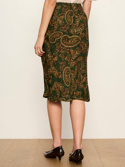 The Fall Essential Midi Skirt Decoratif - Sanctuary Clothing