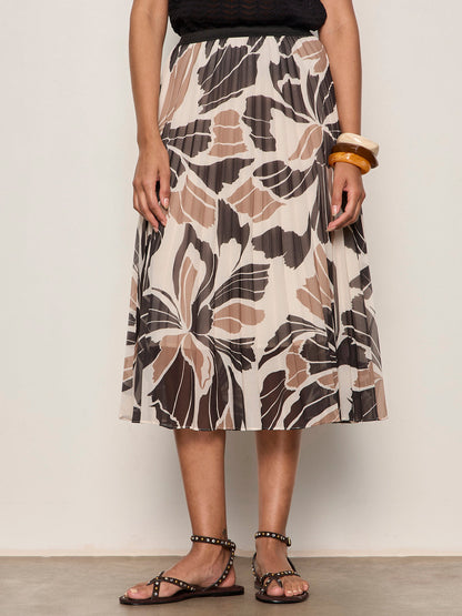 NOSTALGIA PLEATED MIDI SKIRT LOTUS - Sanctuary Clothing