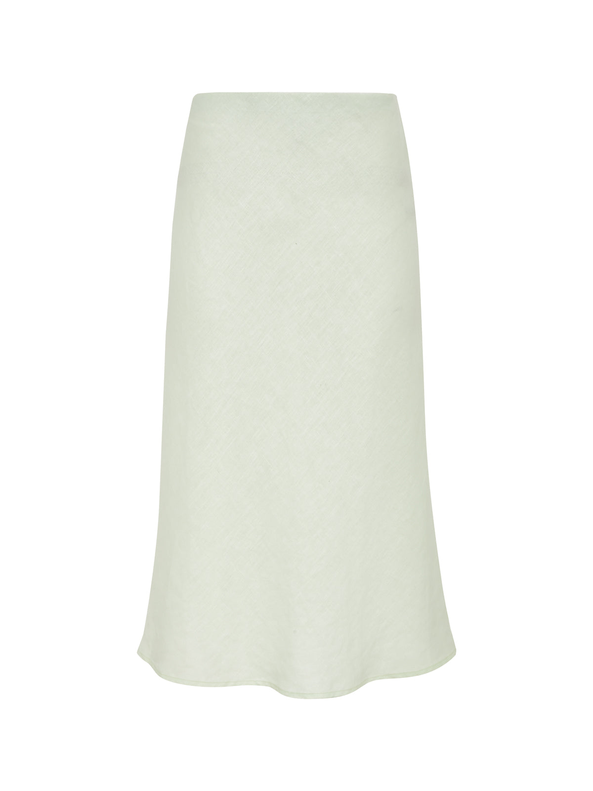 EVERYDAY LINEN SLIP SKIRT GREEN MIST - Sanctuary Clothing