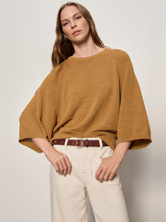 ABOUT US RELAXED PULLOVER CUMIN - Sanctuary Clothing