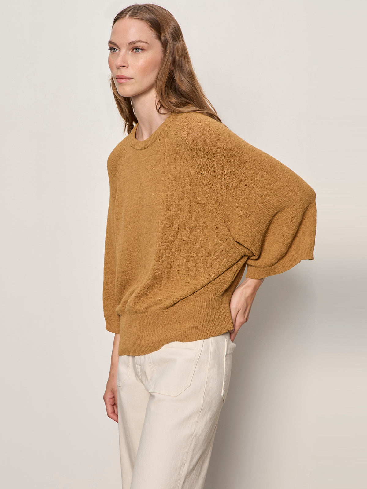 ABOUT US RELAXED PULLOVER CUMIN - Sanctuary Clothing