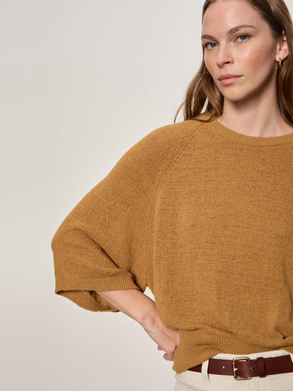 ABOUT US RELAXED PULLOVER CUMIN - Sanctuary Clothing