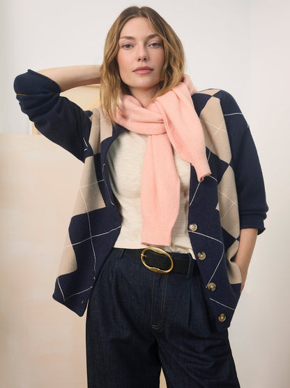 Arden Cardigan Loma Argyle - Sanctuary Clothing