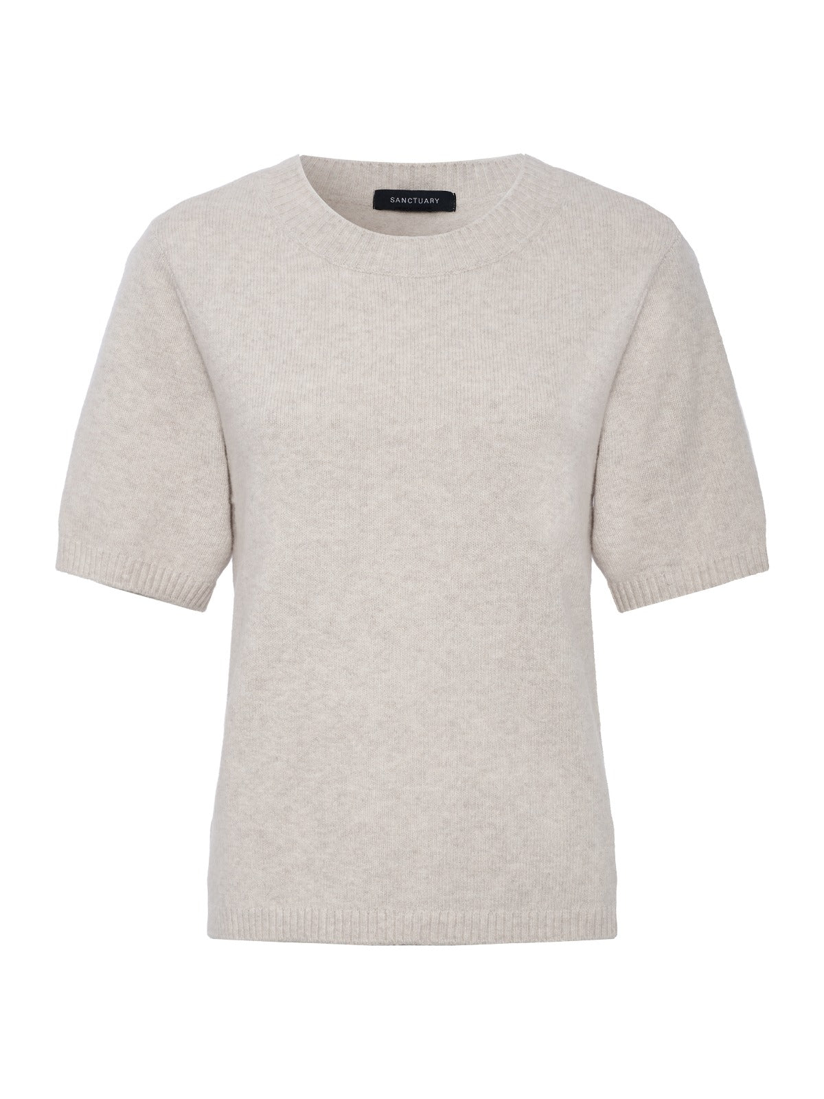 Perfect Sweater Tee Heather Dark Bone - Sanctuary Clothing