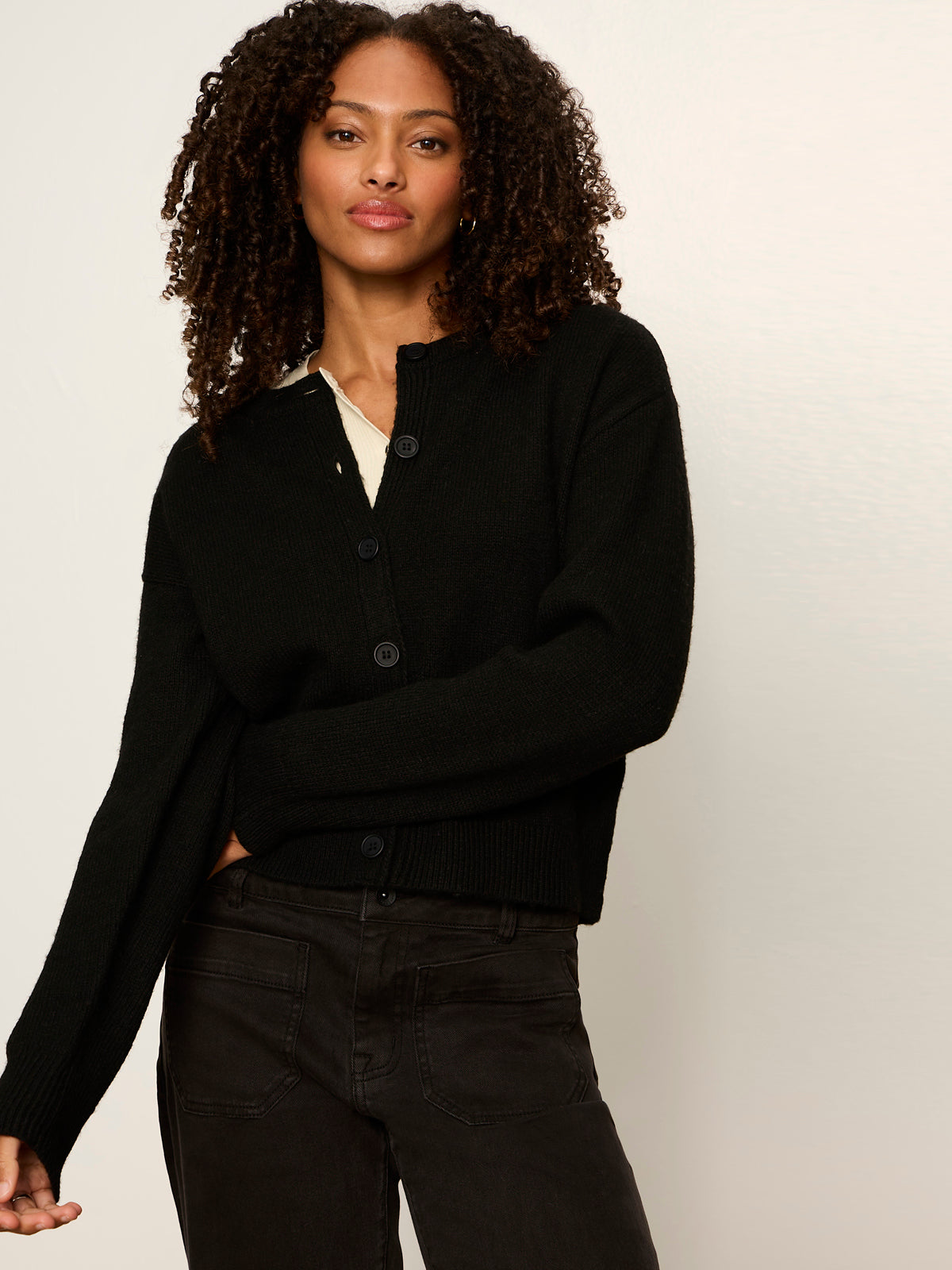 Must-Have Cardigan Black - Sanctuary Clothing