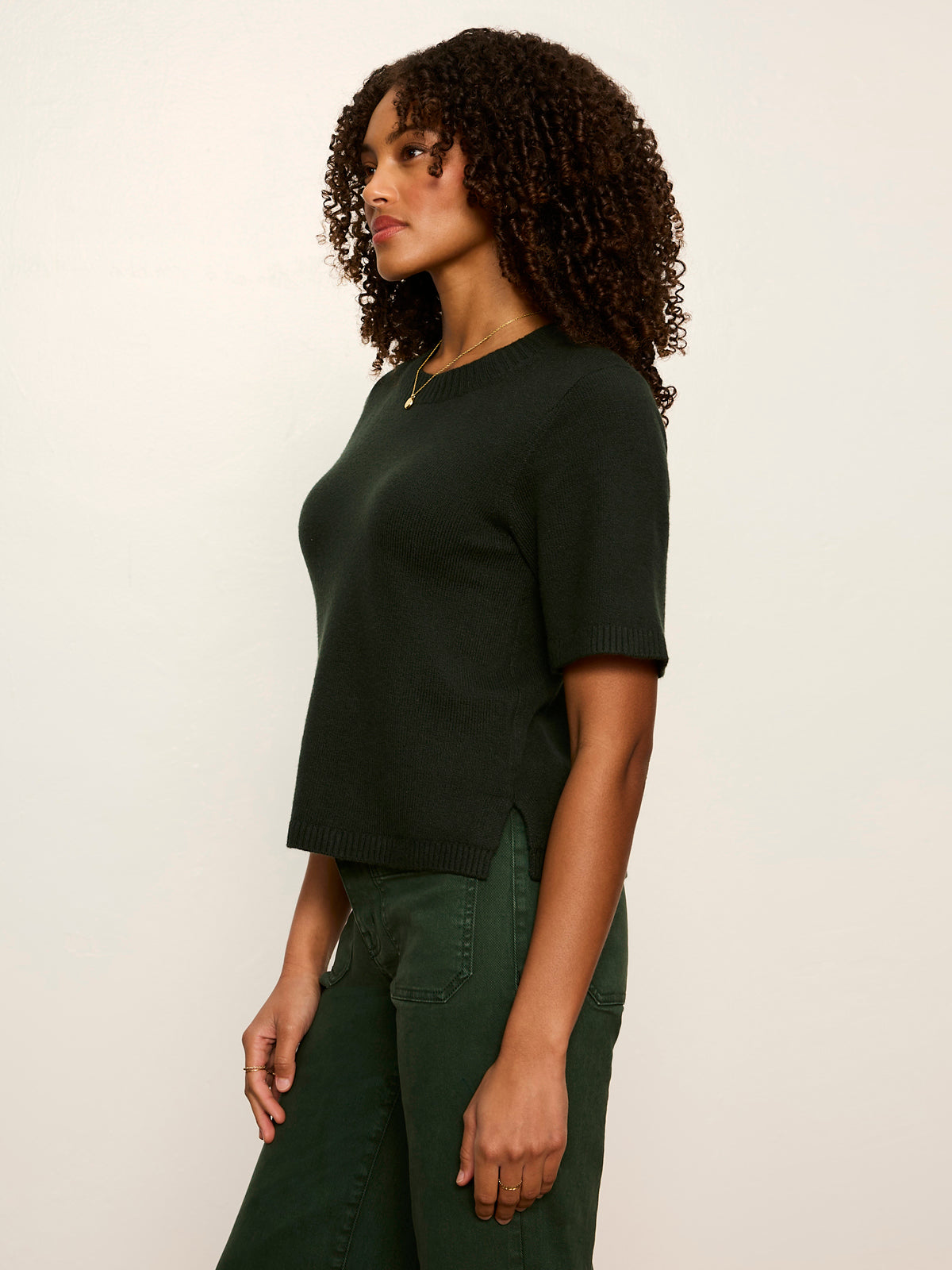 Perfect Sweater Tee Forest - Sanctuary Clothing