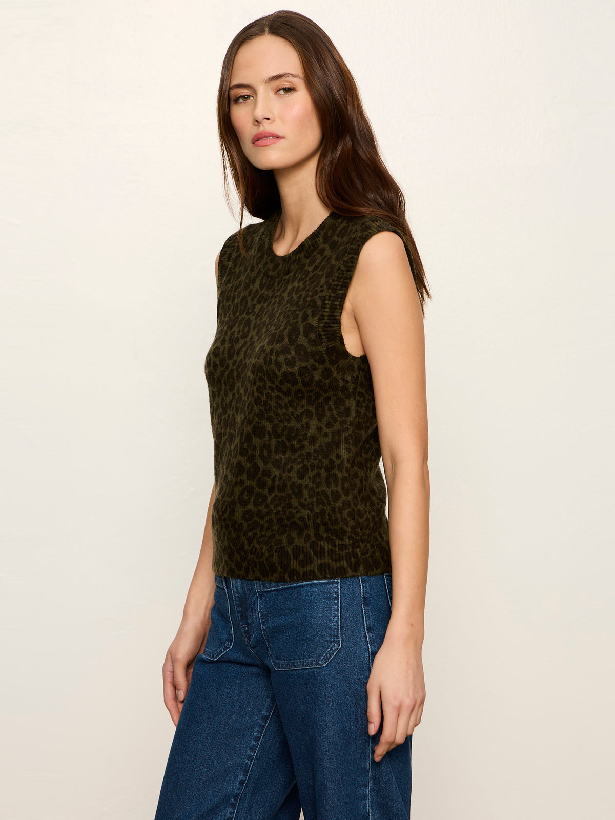 Soft Printed Shell Sweater Kalamata Leo - Sanctuary Clothing