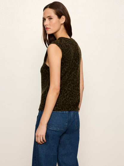 Soft Printed Shell Sweater Kalamata Leo - Sanctuary Clothing
