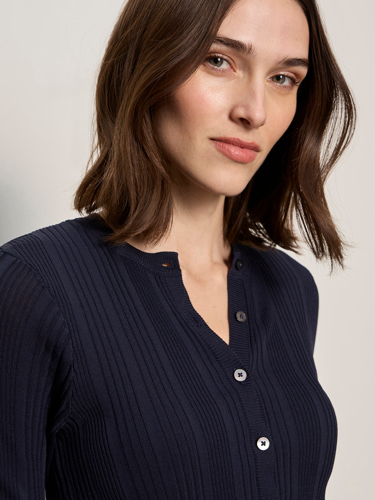AIR OF EASE HALF SLEEVE TEE NAVY BLAZER - Sanctuary Clothing