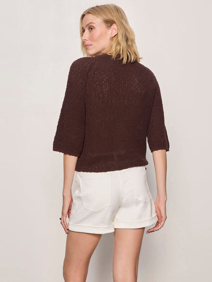 RAGLAN SWEATER TEE RICH SOIL - Sanctuary Clothing