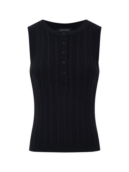 BACK TO BARE TANK BLACK - Sanctuary Clothing