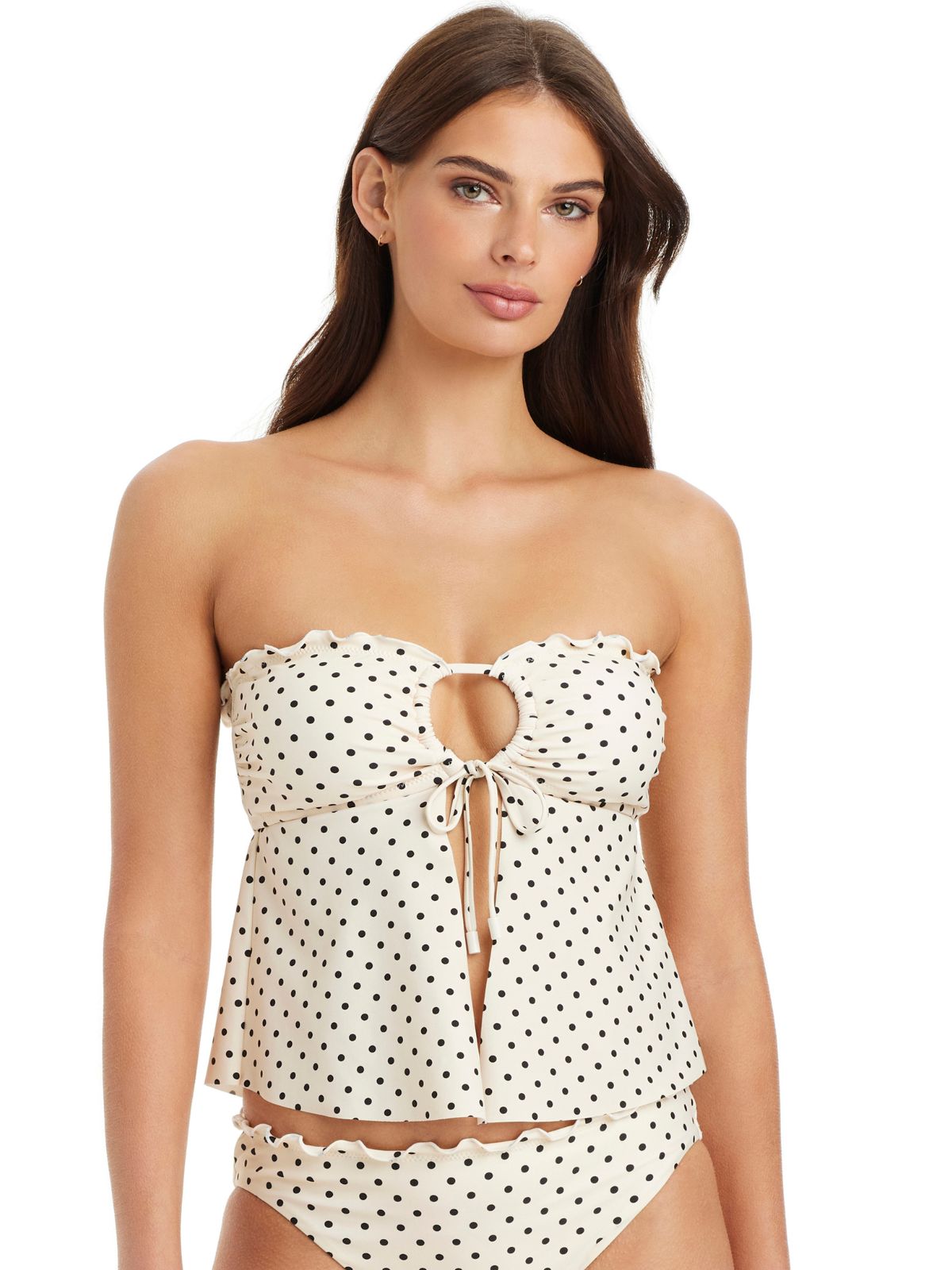 MERROW BANDEAU W/ REMOVABLE CU WHITE SAND - Sanctuary Clothing