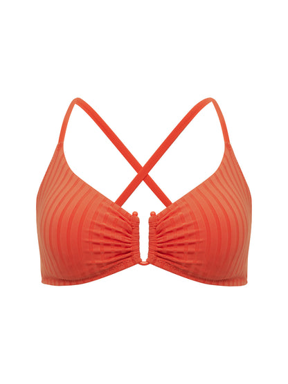 TIE BACK UNDERWIRE BRA W/ REMO HIBISCUS - Sanctuary Clothing
