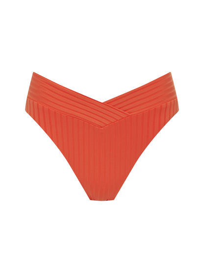 V WAIST HIGH LEG HIBISCUS - Sanctuary Clothing