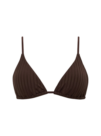 Tunnel Triangle Bikini TopESPRESSO - Sanctuary Clothing