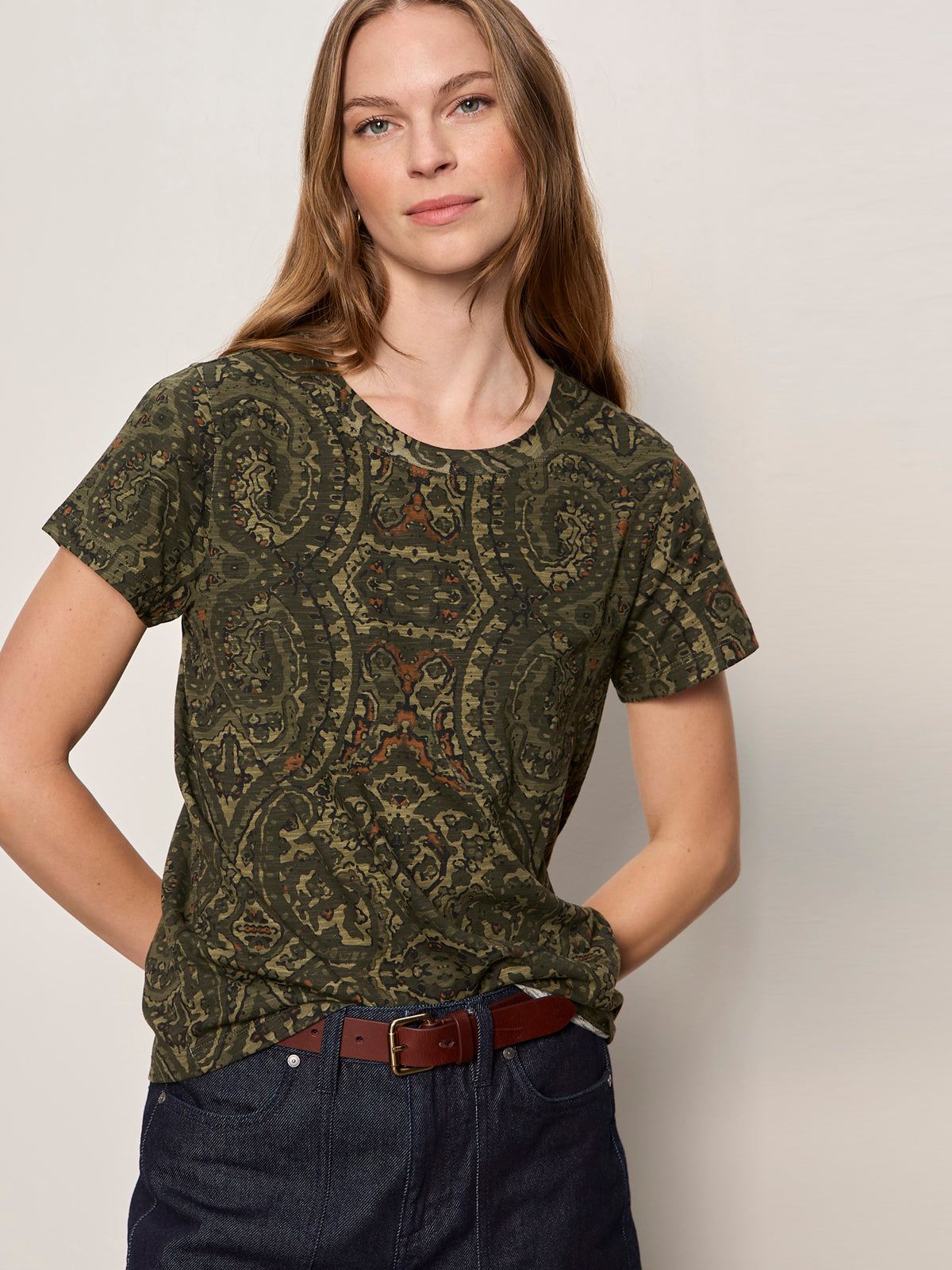 THE PERFECT TEE MIDNIGHT MOSS - Sanctuary Clothing