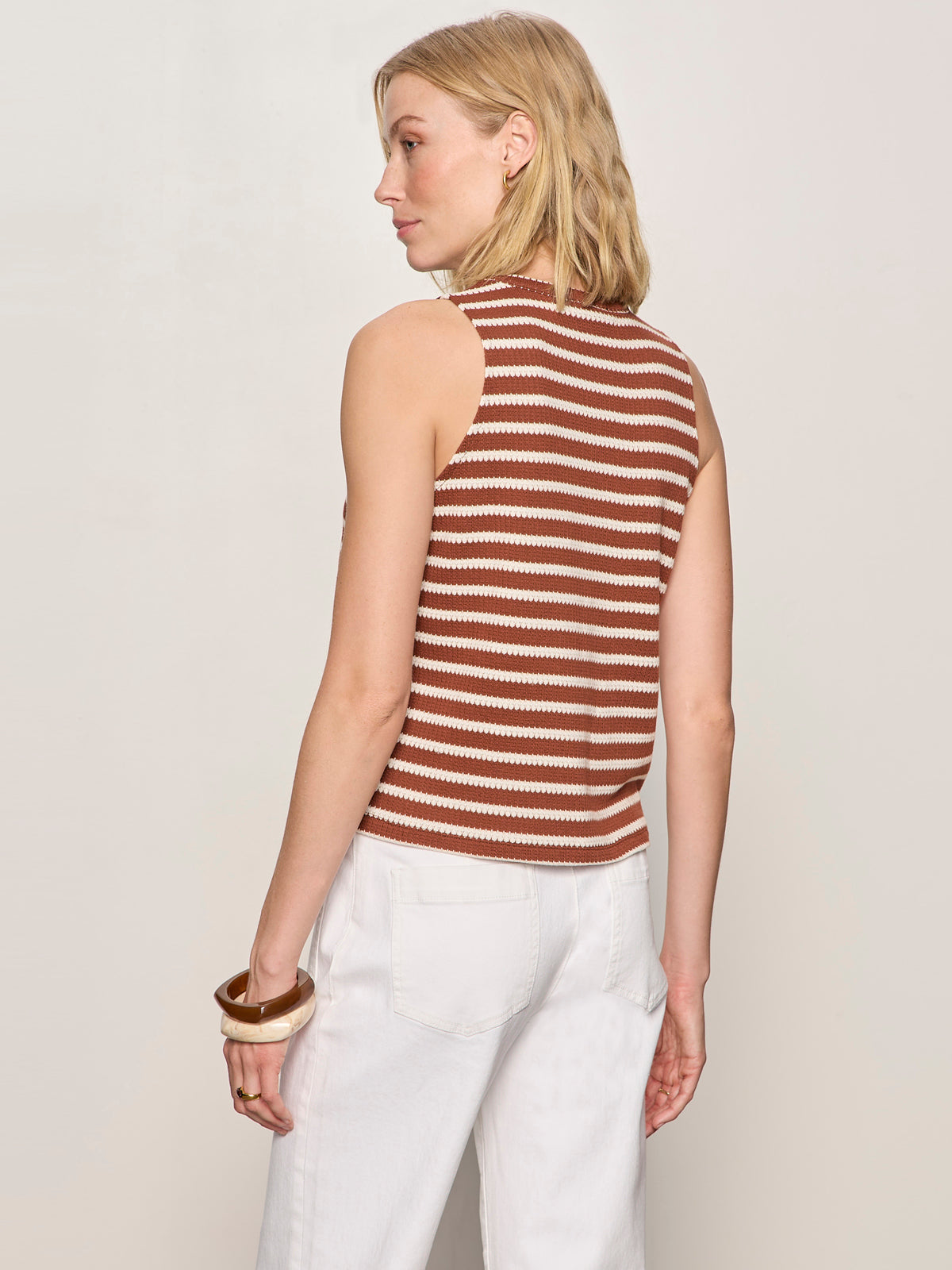 CAMPARI TANK CLAY STRIPE - Sanctuary Clothing