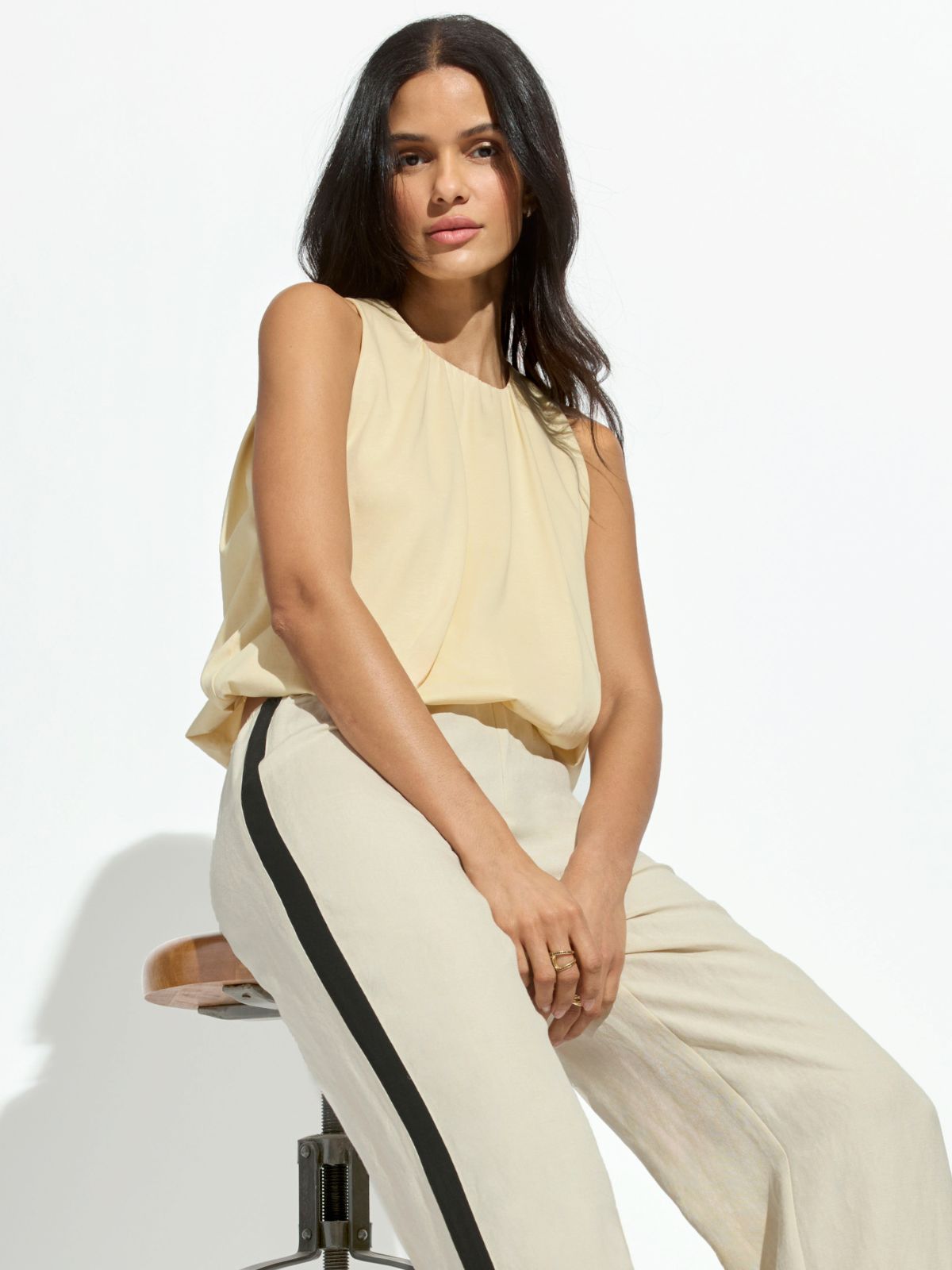 RETREAT BUBBLE TANK BANANA - Sanctuary Clothing