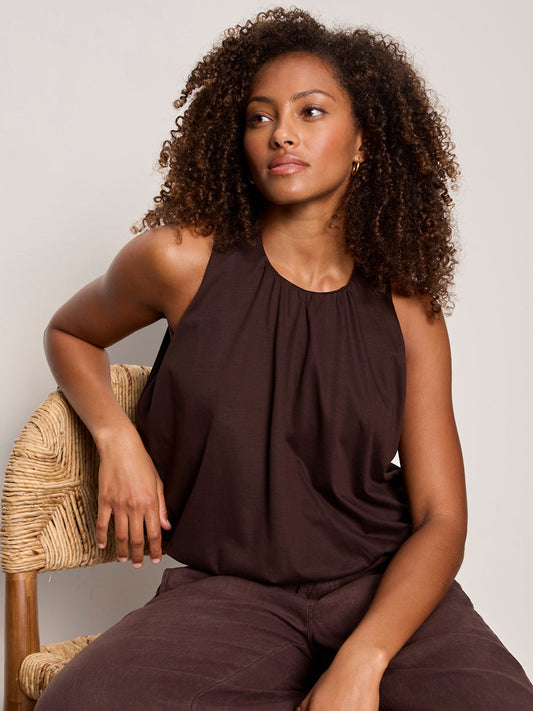 RETREAT BUBBLE TANK RICH SOIL - Sanctuary Clothing