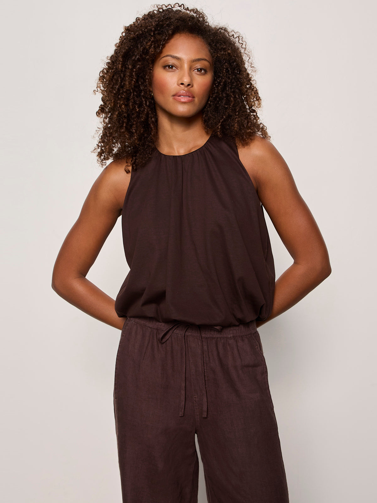 RETREAT BUBBLE TANK RICH SOIL - Sanctuary Clothing