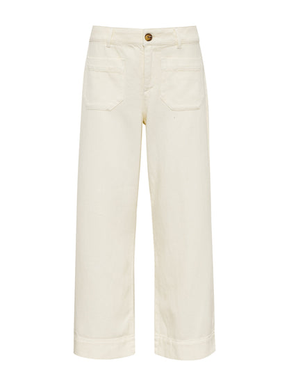 SOFT MARINE WIDE LEG CROP COLLAGEN - Sanctuary Clothing